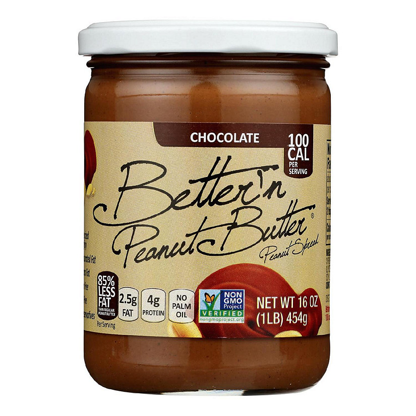 Better 'N Peanut Butter Peanut Butter - Case of 6 - 16 OZ Image