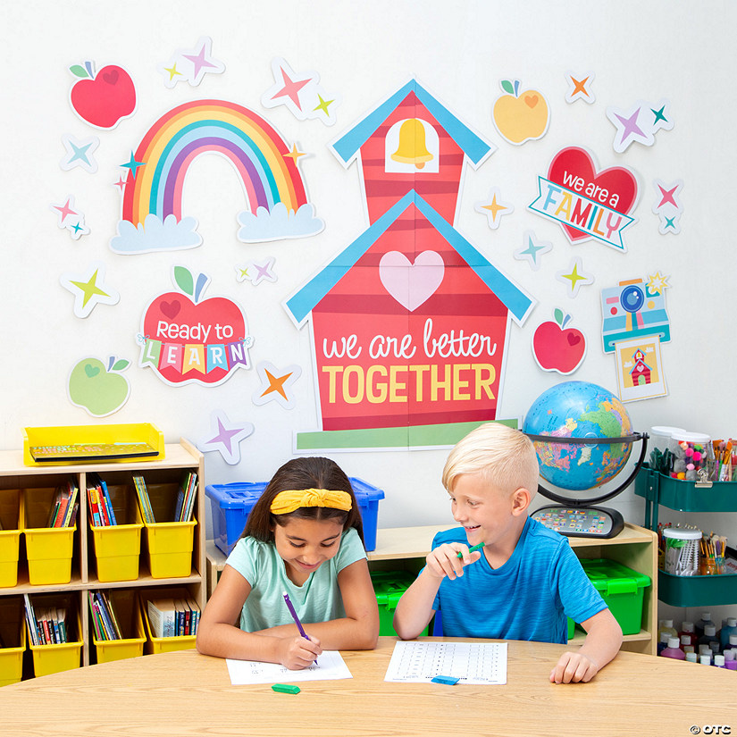 Better Together Classroom Wall Statement Piece - 31 Pc. Image