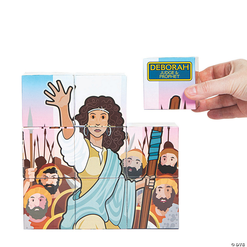 Bible Story Puzzle Blocks Image