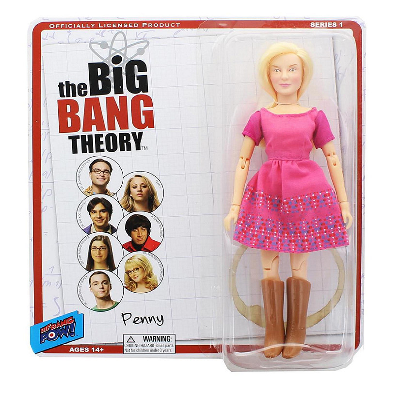 Big Bang Theory 8" Retro Clothed Action Figure, Penny Image