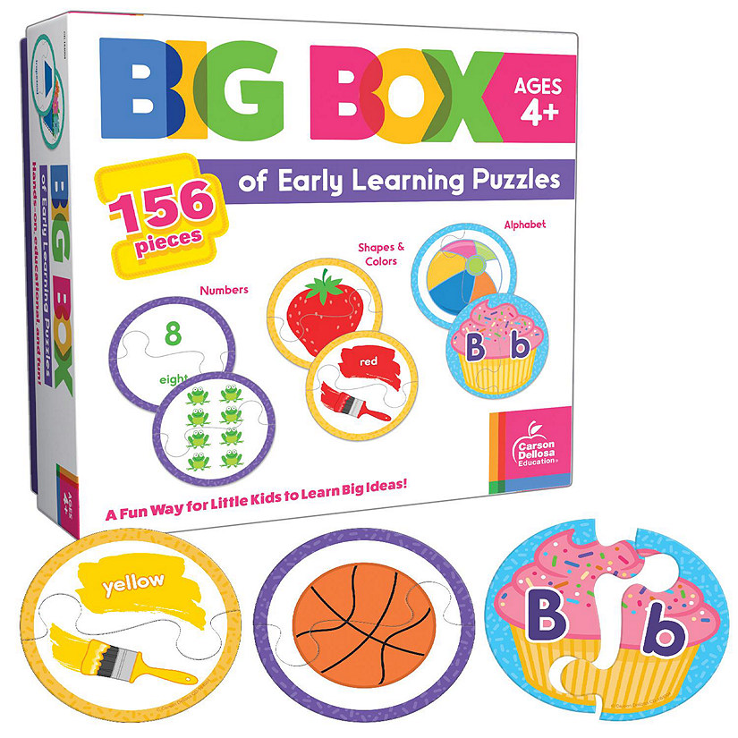 Big Box of Early Learning Puzzles Image