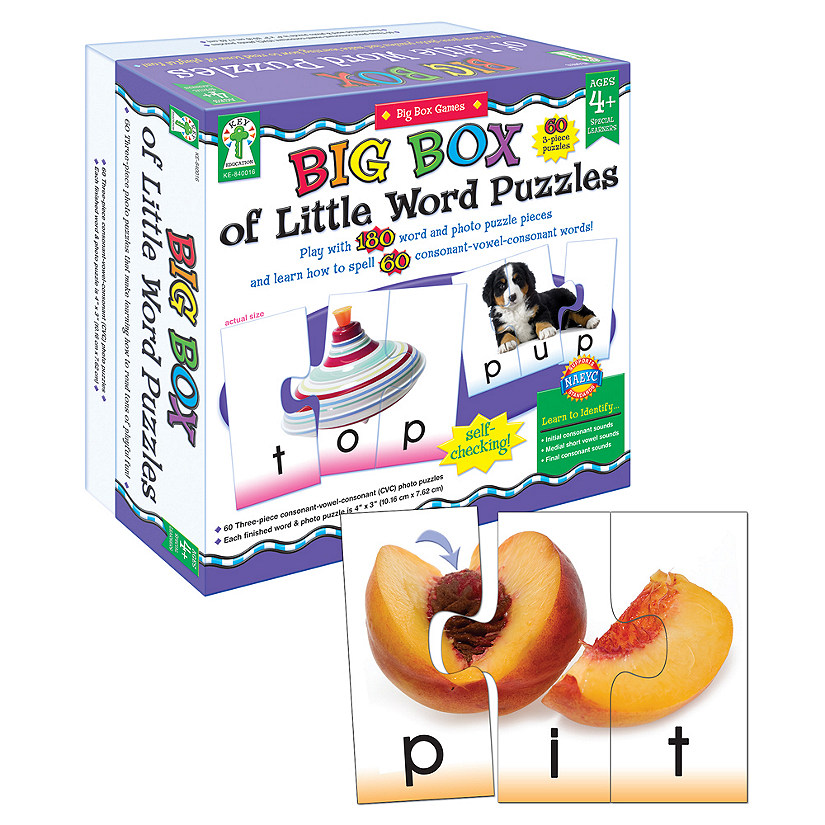 Big Box of Little Word Puzzles Puzzle Image
