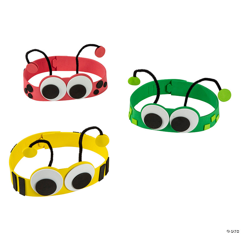 Big Eye Bug Headbands Craft Kit Makes 12