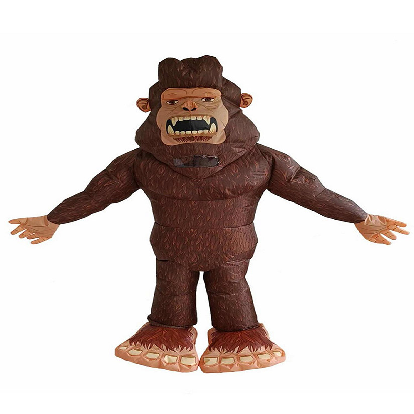 Big Foot Adult Inflatable Costume  One Size Image