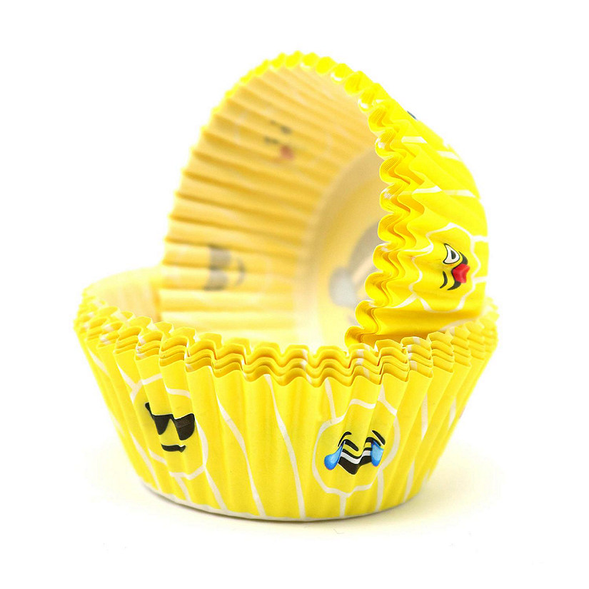 Big Mo's Toys Emoji Cupcake Holders - (40 Pieces) Image