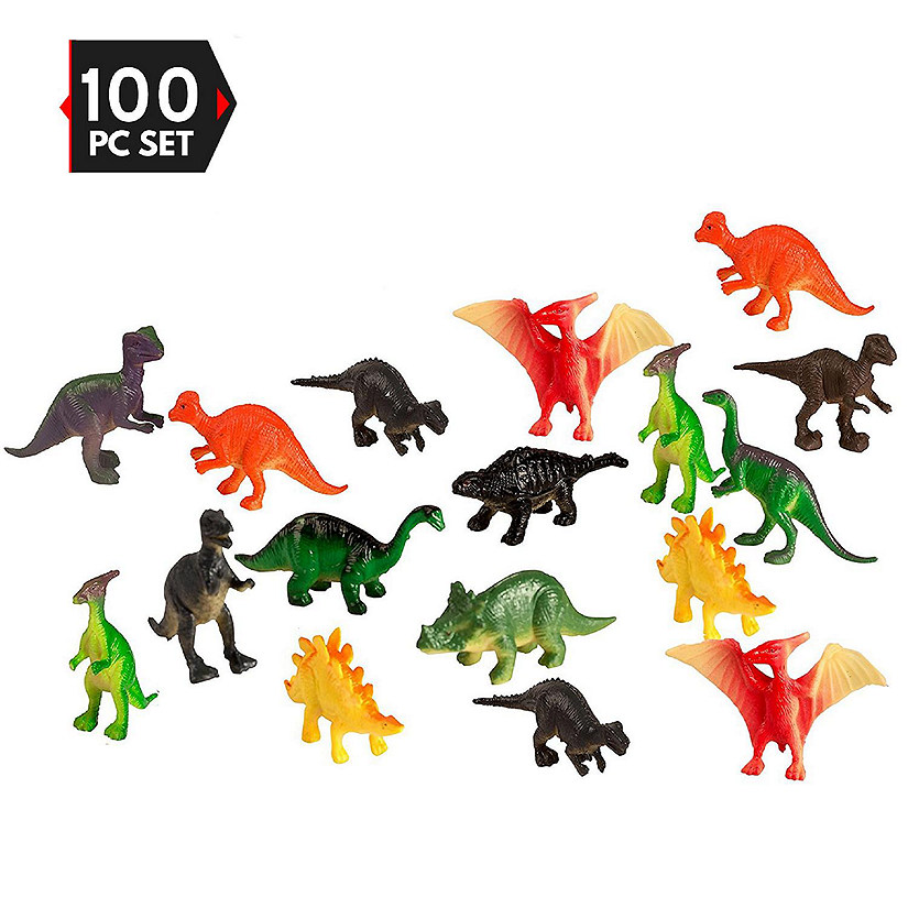 Big Mo's Toys Mini Dinosaurs - 100 Pack Image