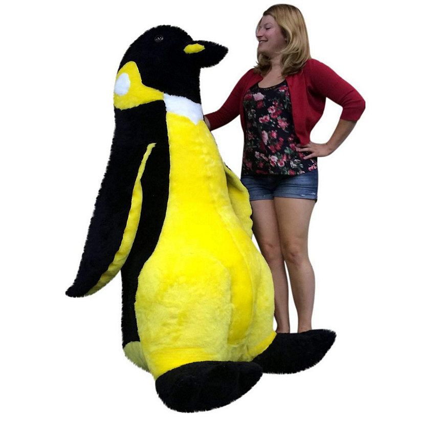 Big Teddy Giant Stuffed 5 Foot Emperor Penguin Oriental Trading