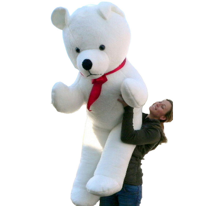 Big Teddy Giant Teddy Bear 6 Feet White Image