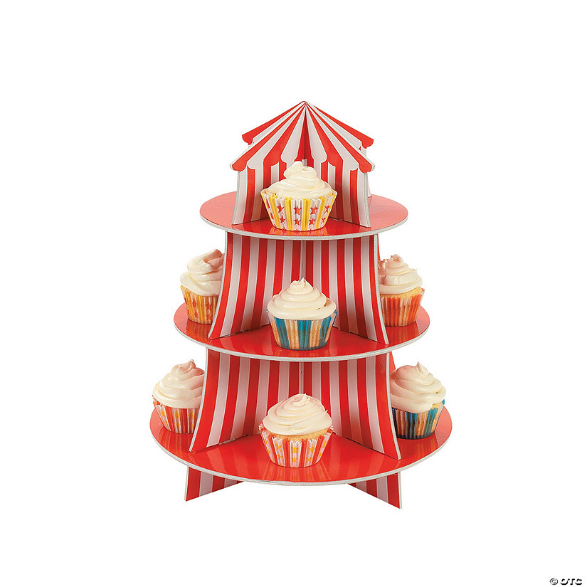 Big Top Cupcake Stand Oriental Trading