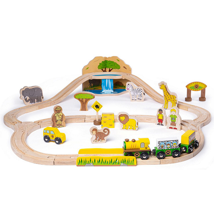 Bigjigs Rail, Safari Train Set Image