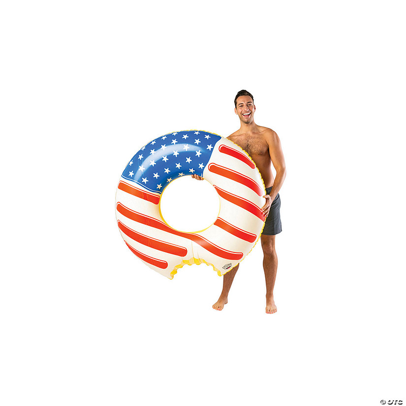 BigMouth Americana Frosted Donut Pool Float Image
