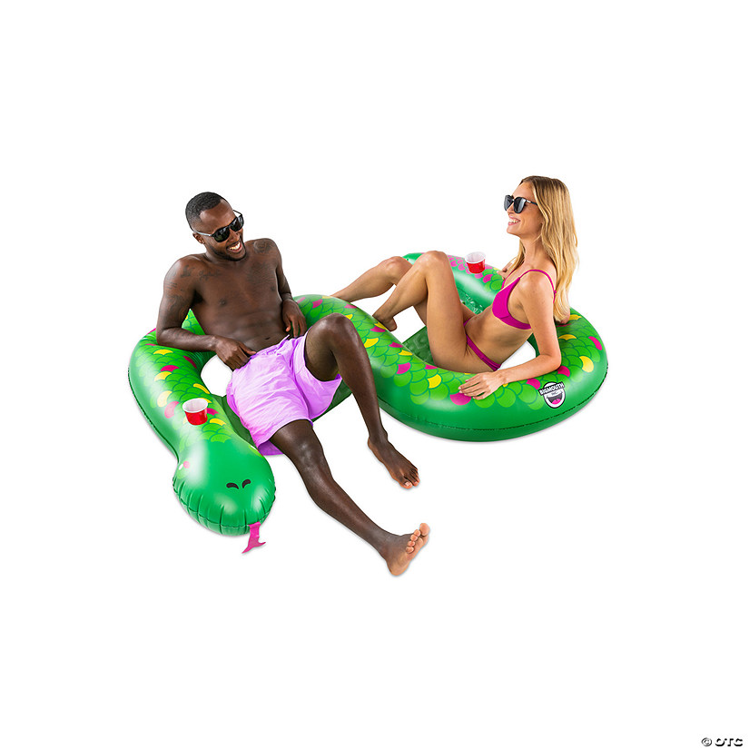 BigMouth Double Snake Two Person Pool Float Image