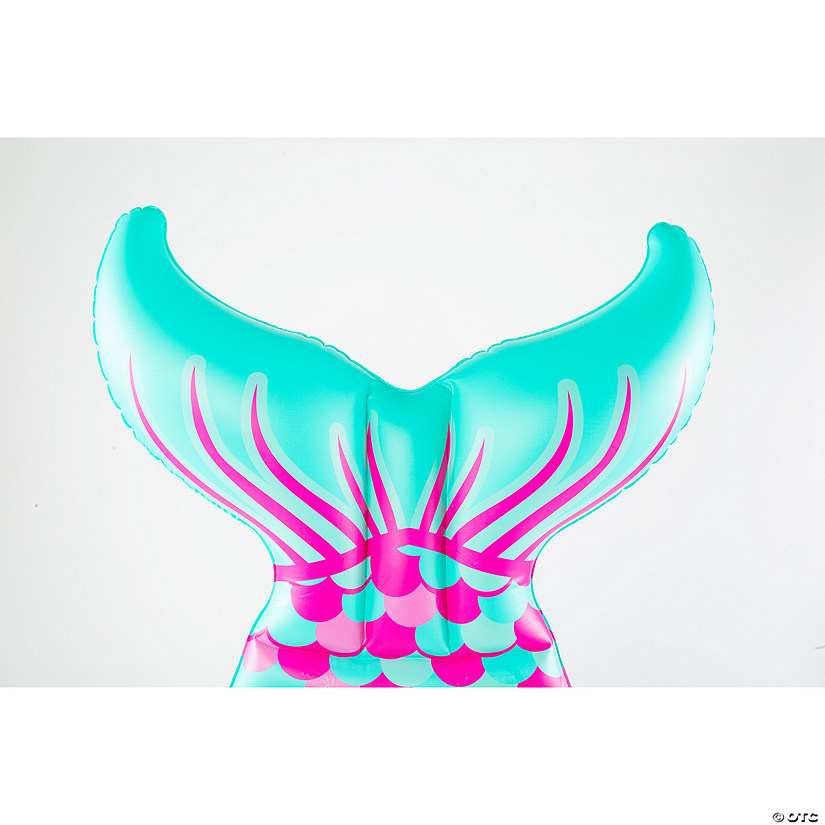 BigMouth: Mermaid Tail Saddle Seat Pool Float Image