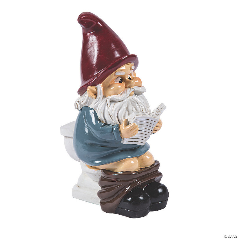 BigMouth<sup>&#174;</sup> Garden Gnome on a Throne Image