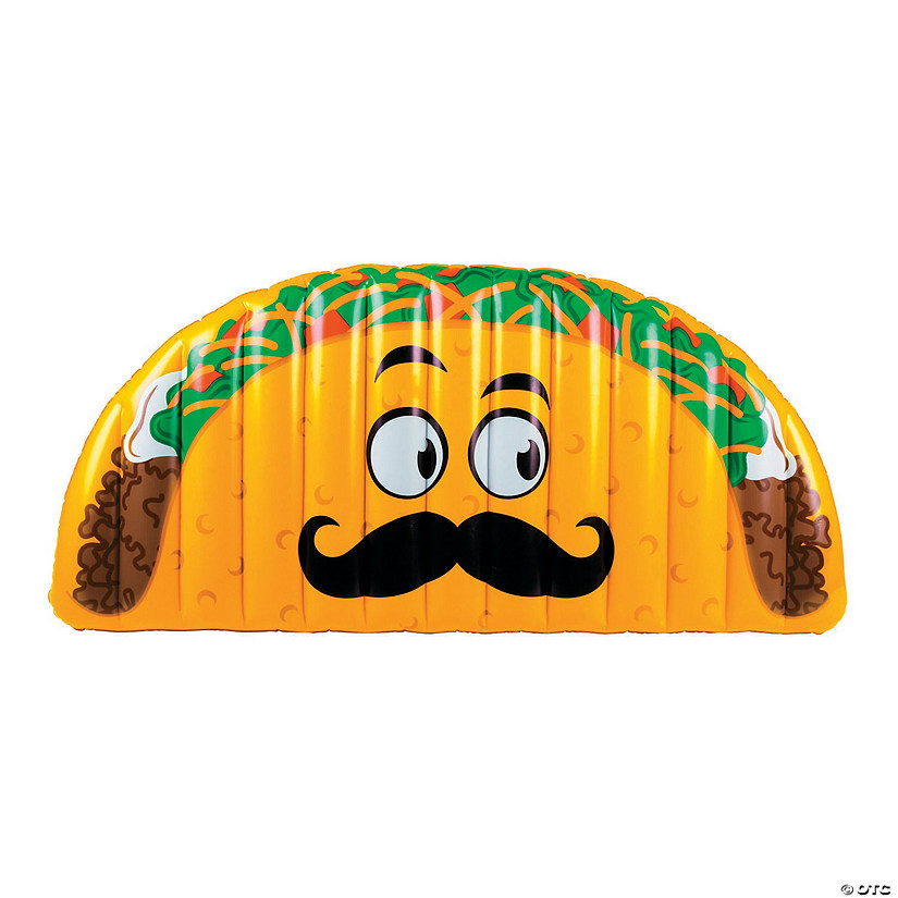 BigMouth<sup>&#174;</sup> Giant Inflatable Taco Pool Float Image