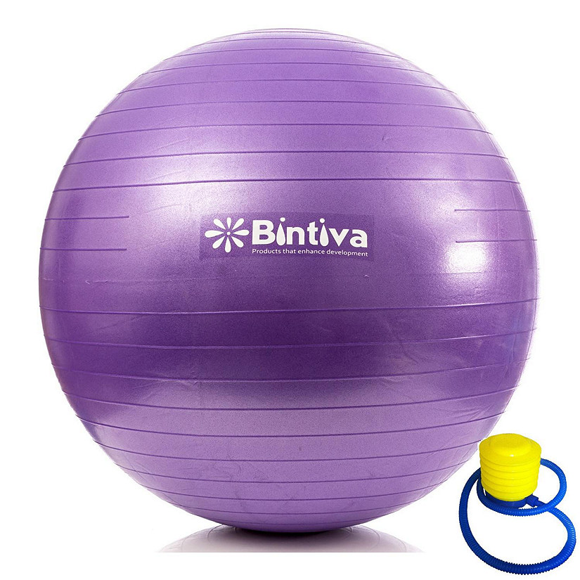 Bintiva Anti-burst Fitness Exercise Stability Yoga Ball Image