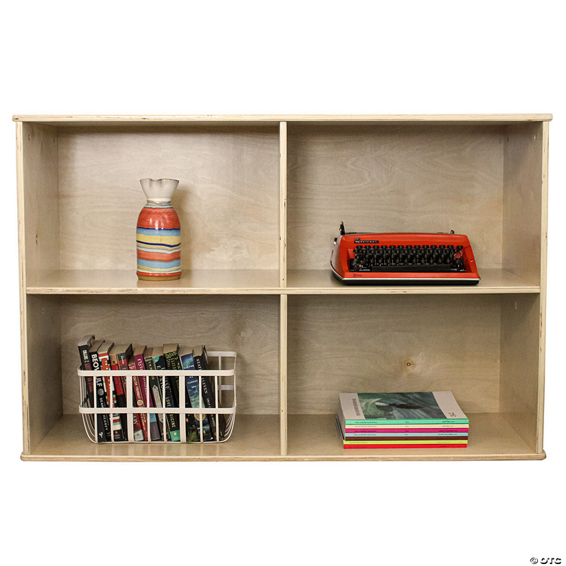 Birch 4-Compartment Storage Cabinet 30" Height Image