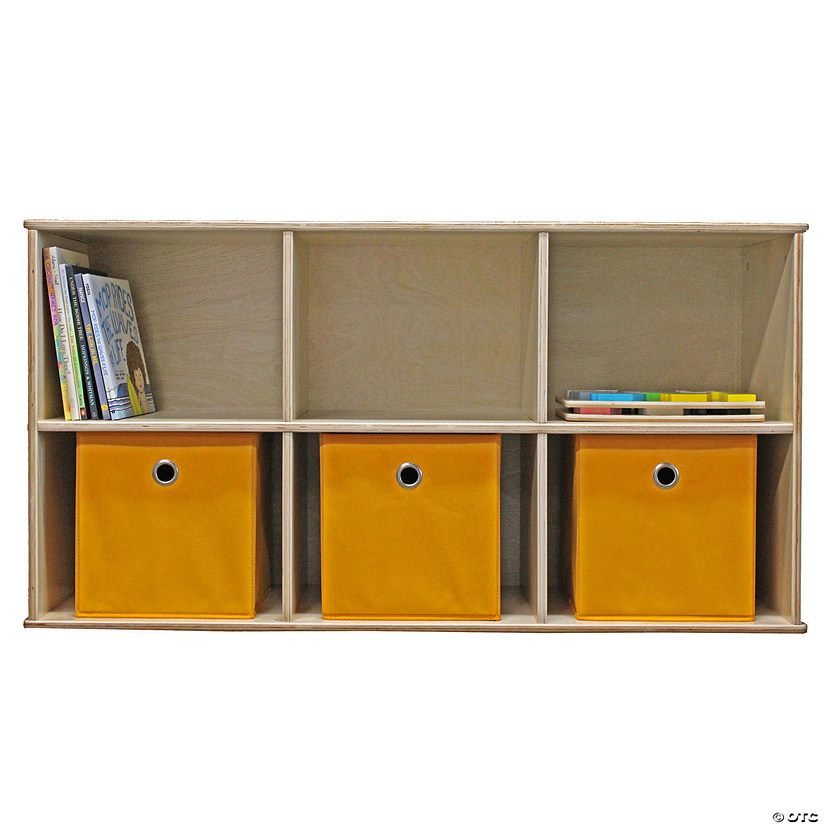 Birch 6-Compartment Storage Cabinet 24" Height Image