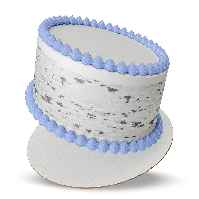 Birchbark Edible Cake Border Strips Image