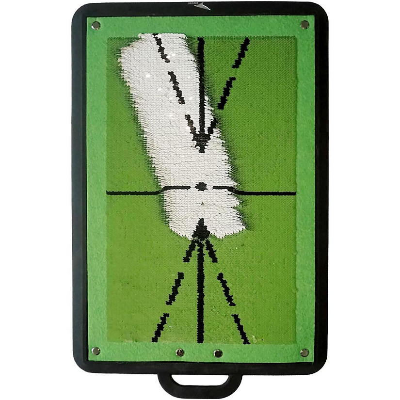 Birdie Mat Pro Premium Swing Training Mat For Analyzing Swing Path And Ball Impact Image