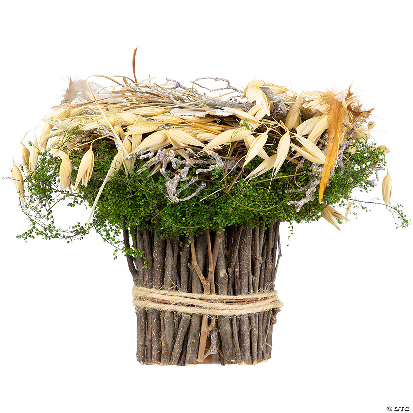 Bird's Nest with Eggs Easter Tabletop Decoration - 6.5" Image