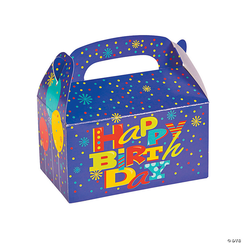 Birthday Fun Favor Boxes Discontinued