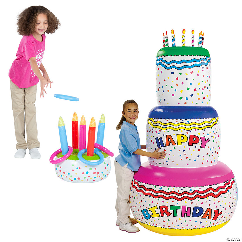 Birthday Party Inflatables Kit - 2 Pc. Image