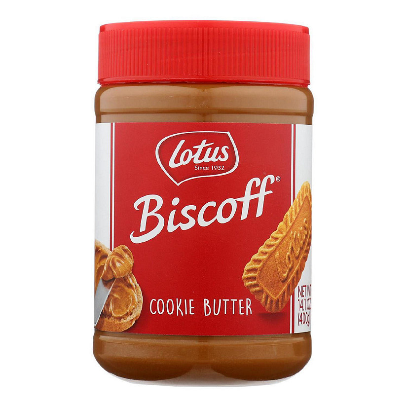 Biscoff Cookie Butter Spread - Peanut Butter Alternative - 13.4 oz - case of 8 Image