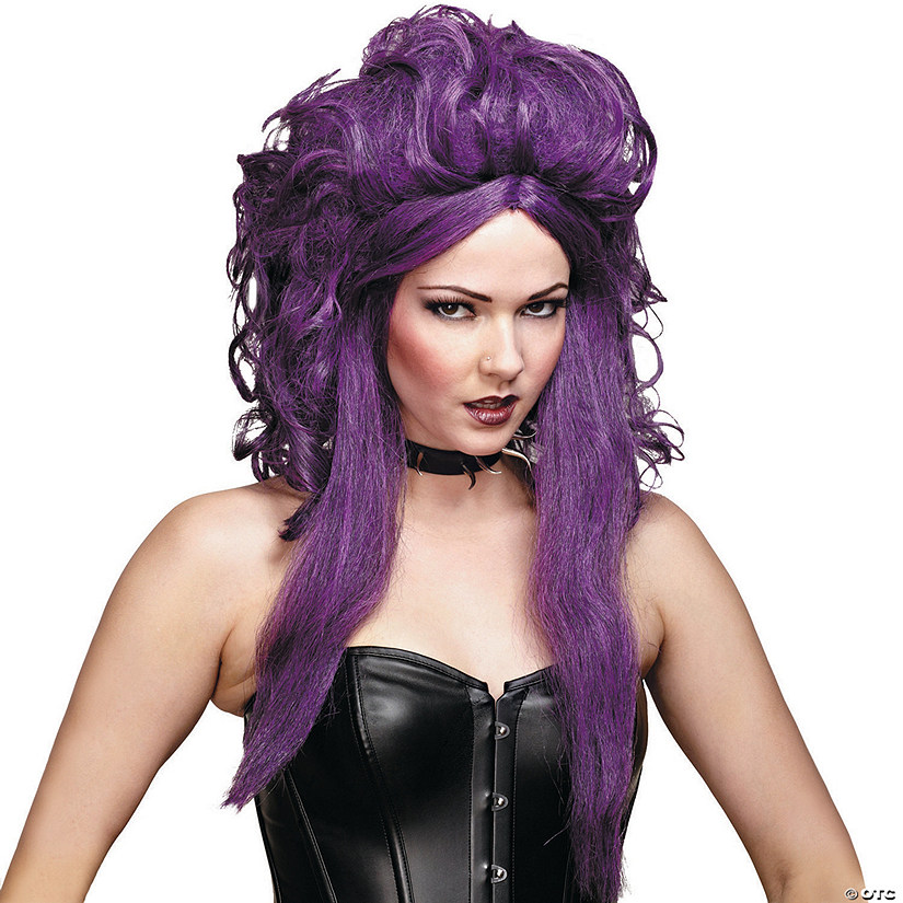 Black \u0026 Purple Sorceress Wig