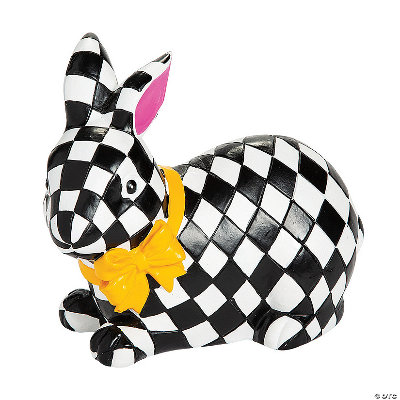 Black & White Checkerboard Bunny - Less Than Perfect Image