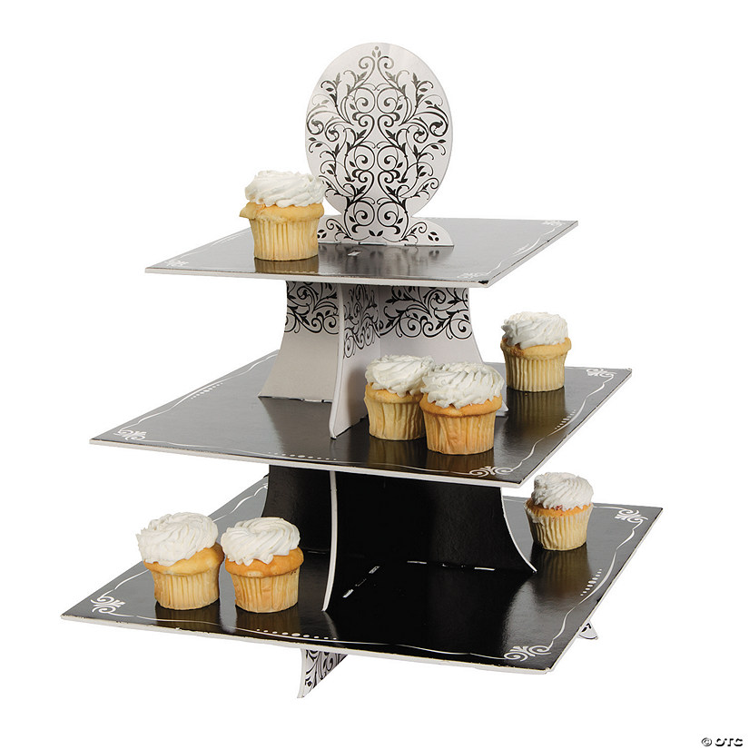 Black & White Cupcake Holder