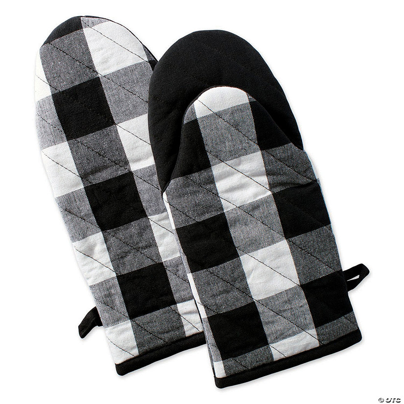 Black Buffalo Check Oven Mitt (Set Of 2) Image