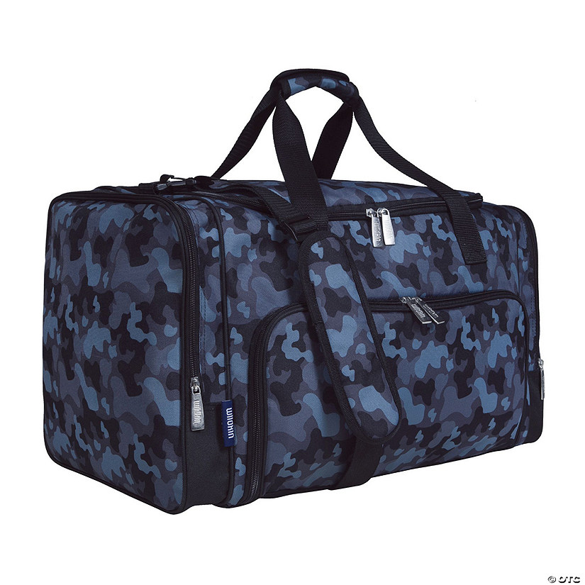 Black Camo Weekender Duffel Bag Image