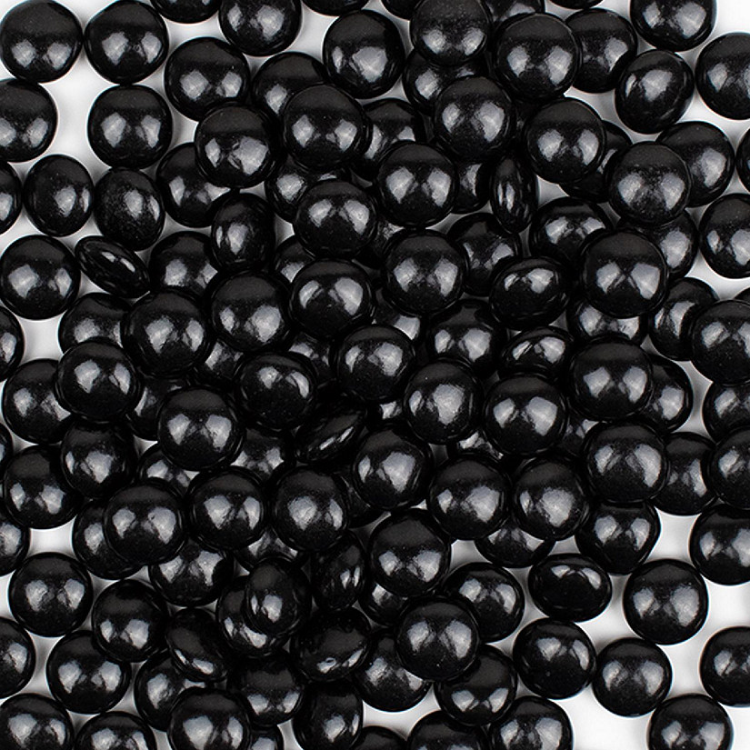 Black Chocolate Gems 9lb Case - 4,500ct Image