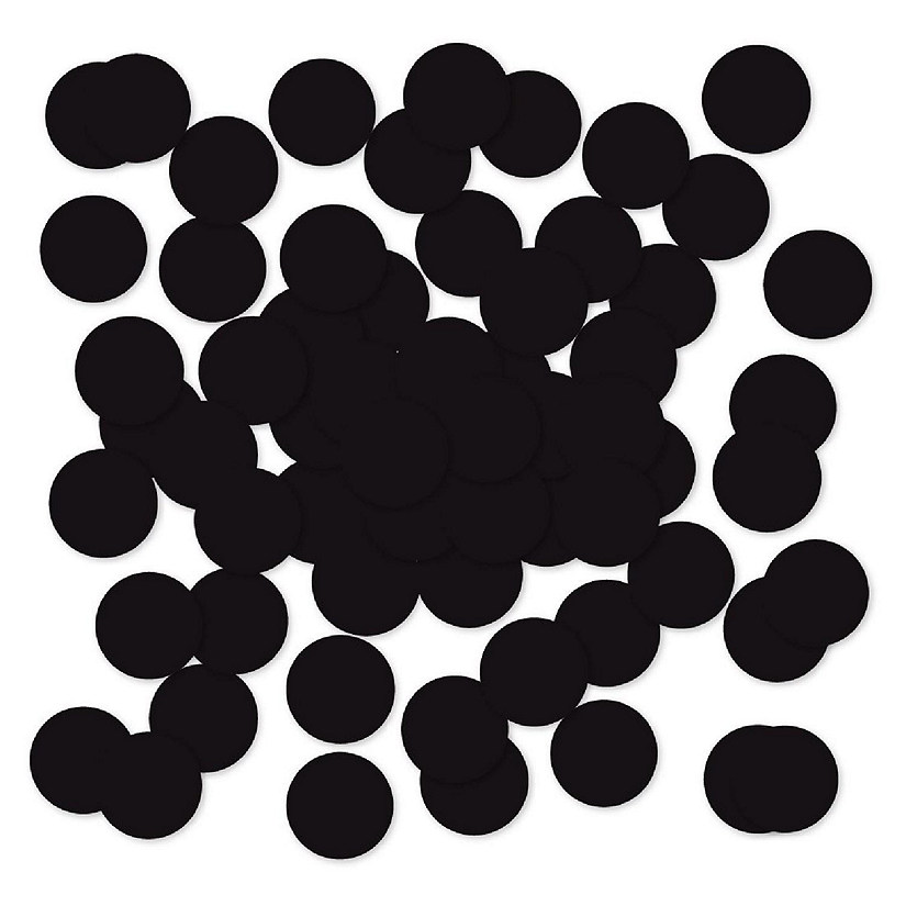 Black Confetti 180-Pack Image