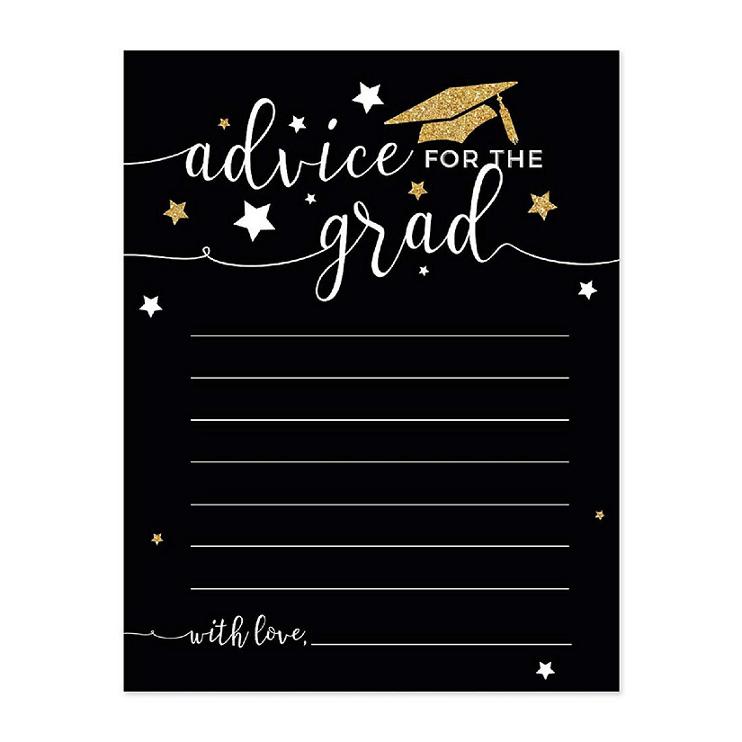 Black Gold Advice for Grad, 20pk Image