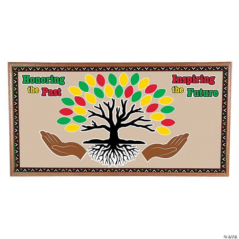 Black History Bulletin Board Set 57 Pc. Oriental Trading
