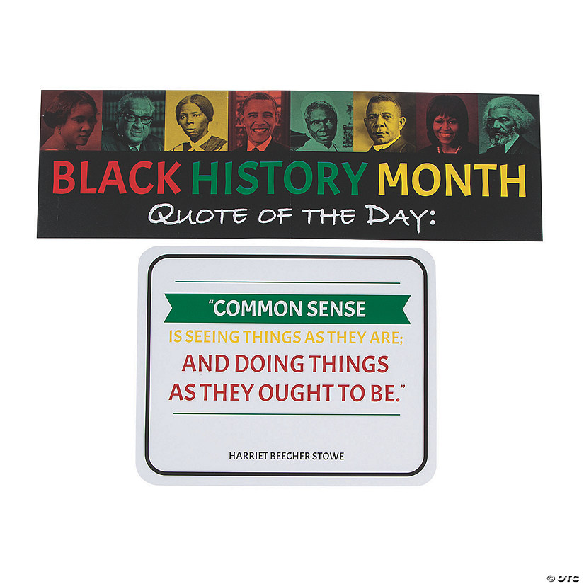 Black History Quote of the Day Bulletin Board Set - 30 Pc. Image