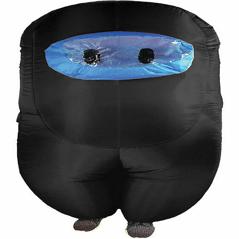 Black Imposter Inflatable Adult Costume  Standard Image