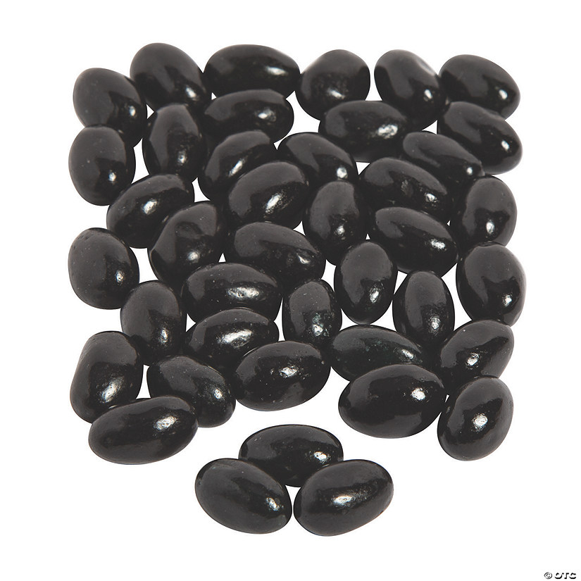 Black Jelly Beans Candy Oriental Trading