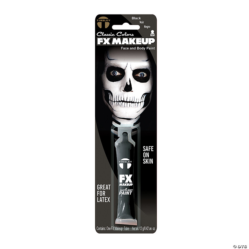 Black Makeup Face Body Paint Image