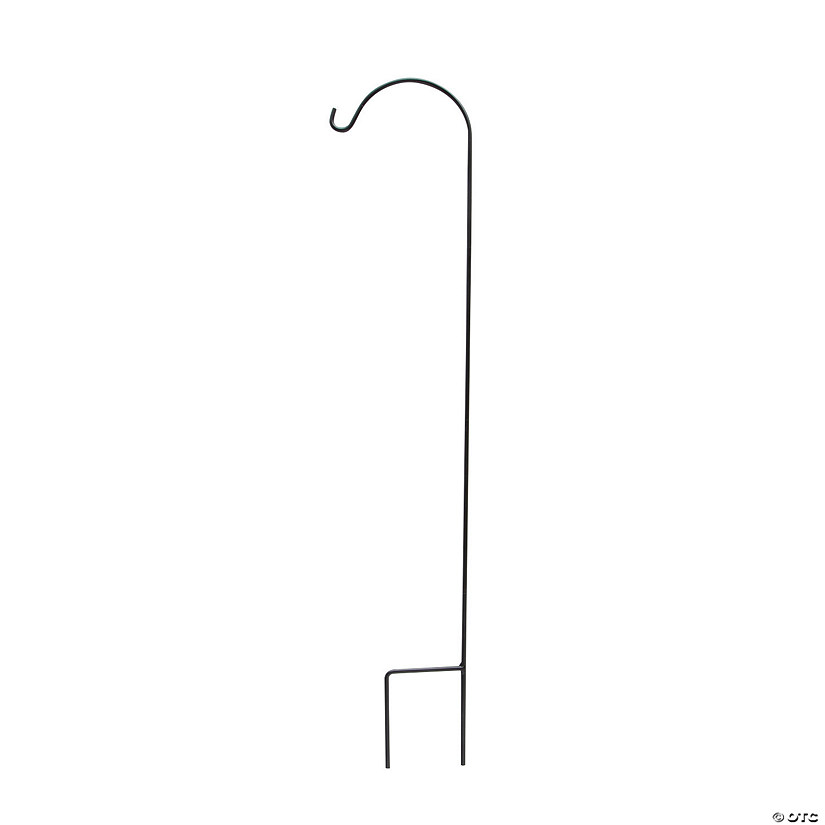 Black Metal Shepherd&amp;#8217;s Hooks - 6 Pc. Image