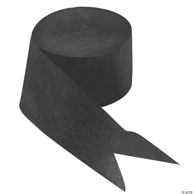 Black Paper Streamer Image