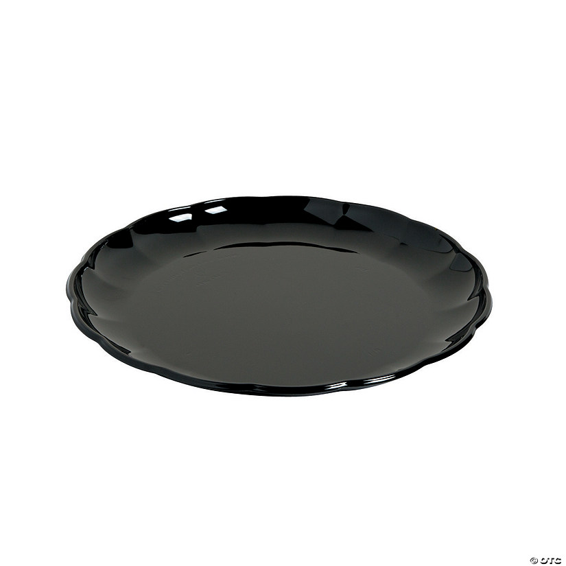 Black Scallop Tray Image