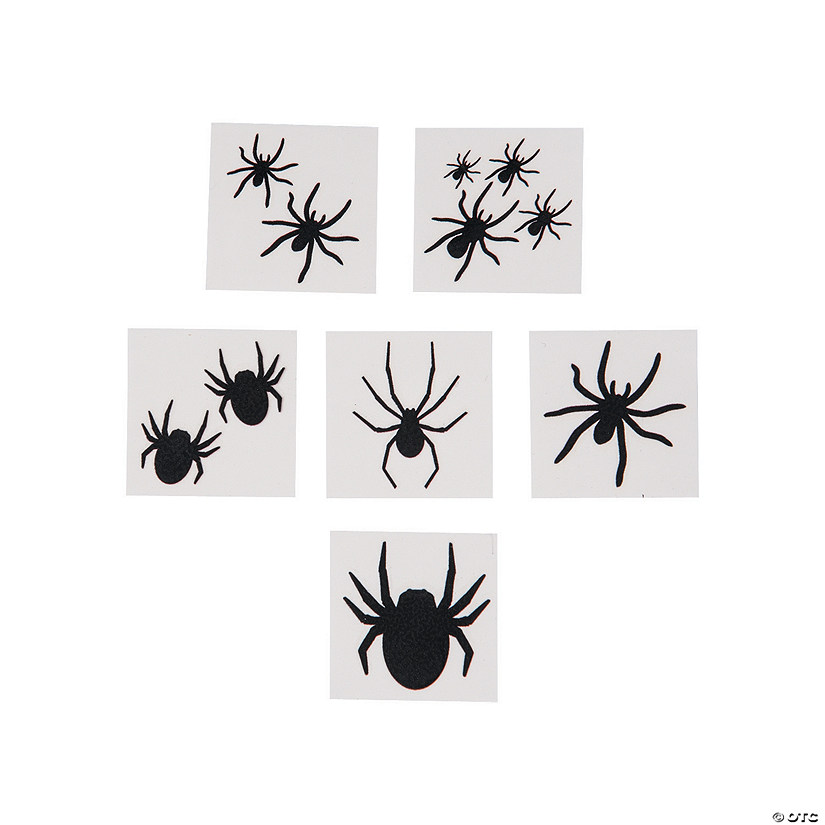 Black Spider Tattoos Image