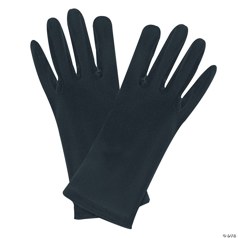 Black Theatrical Gloves - 1 Pair Image