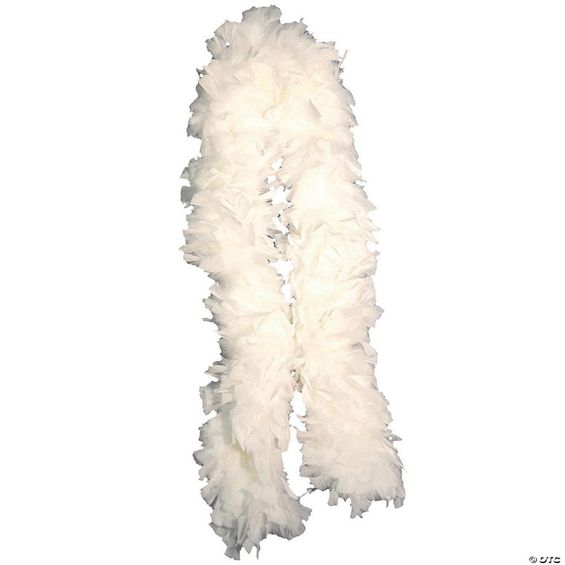 Black Turkey Feather Deluxe Boa Image