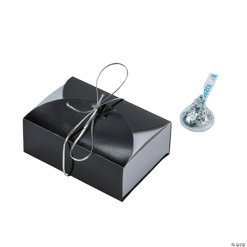 Black Vellum Favor Boxes Discontinued