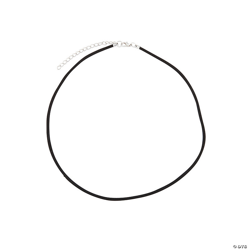 Black Velvet Necklaces - 6 Pc. Image