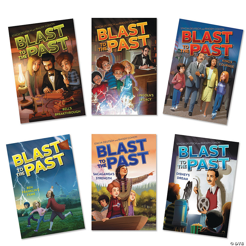 Blast to The Past Books: Set of 6 Image